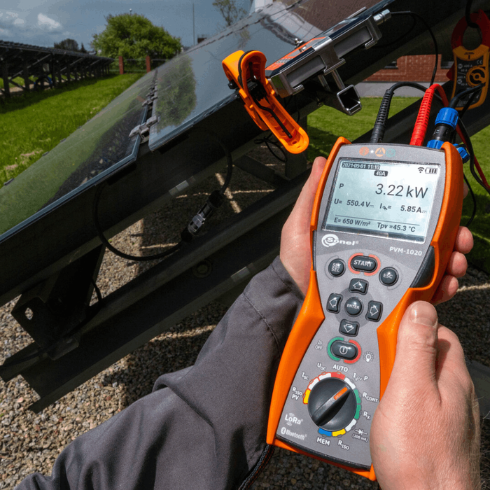 Sonel PVM-1020 Solar PV installation meter - complete test kit