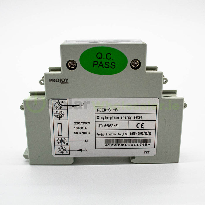 ProJoy DIN RAIL Metre 1PH 45A (KWh meter)