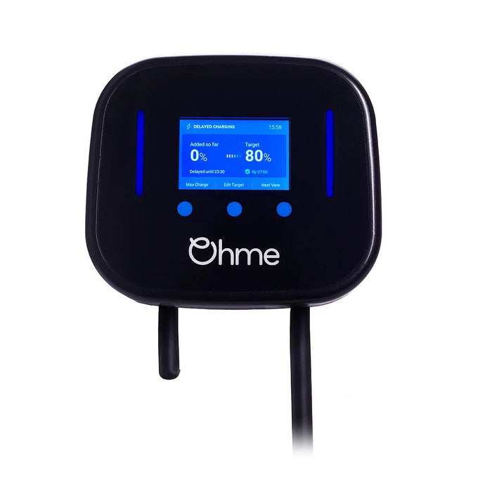 Ohme Home Pro 7.4KW EV Charger, Single Phase, Type 2 (8 metre lead included)
