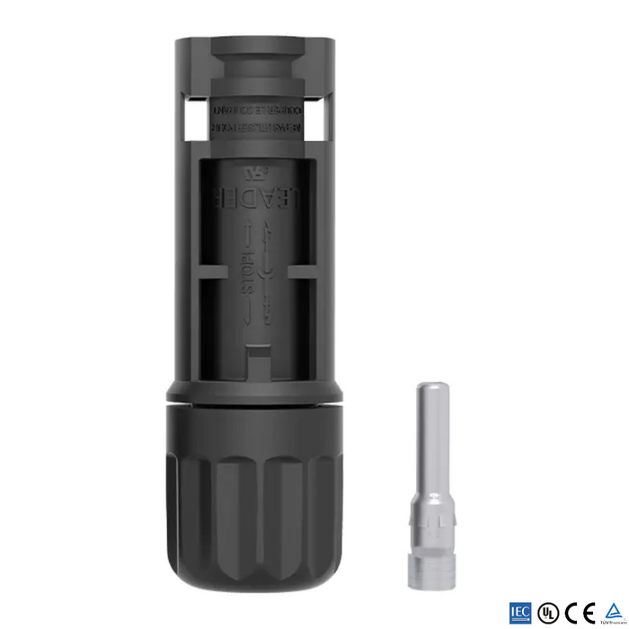 Leader FEMALE MC4 connectors, bag of 100
