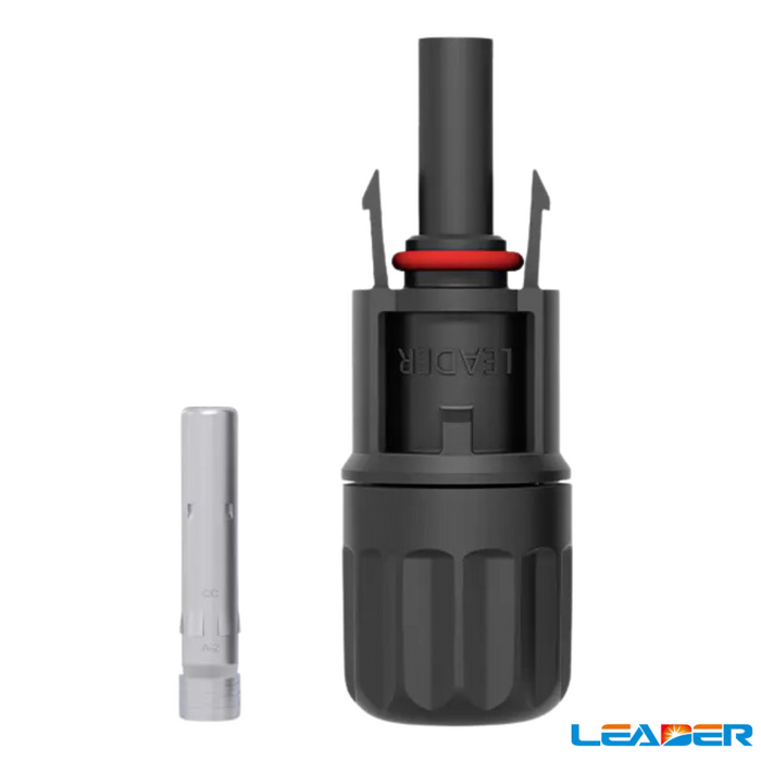 Leader MALE MC4 connectors, bag of 100