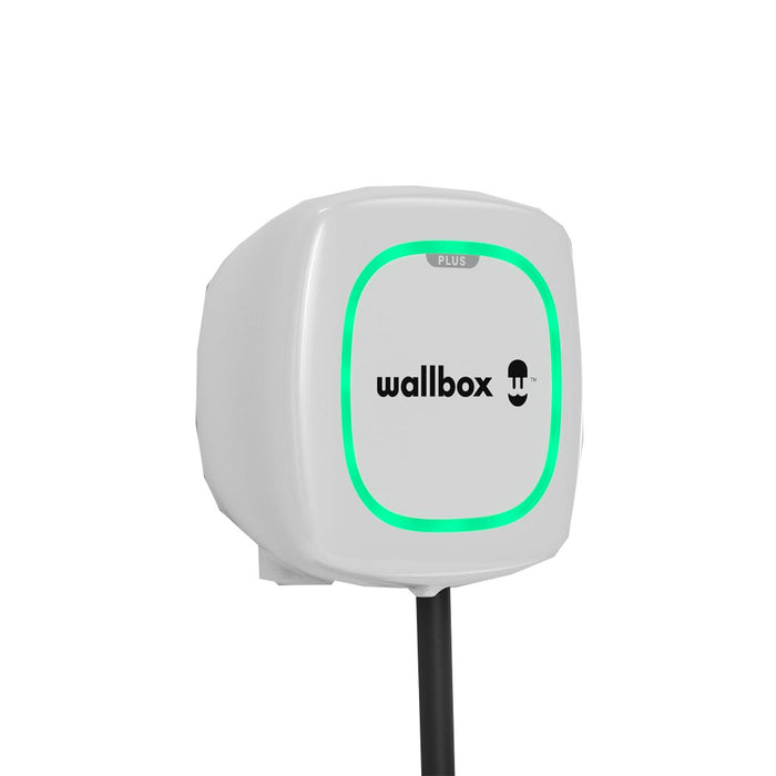 Wallbox Pulsar Plus, 7.4KW, 5 Metre Type 2 Cable, White