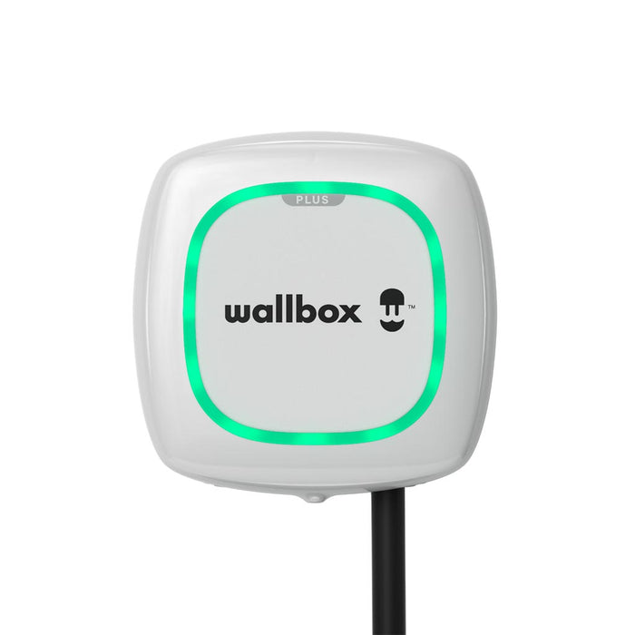 Wallbox Pulsar Plus, 7.4KW, 5 Metre Type 2 Cable, White