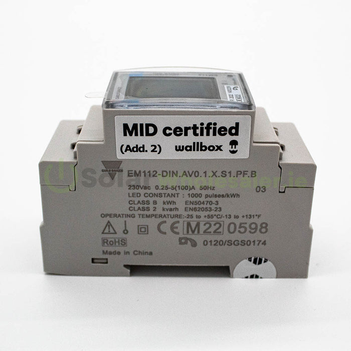 Carlo Gavazzi kWh metre (1 Phase up to 100A / EM112 / CARLO GAVAZZI)