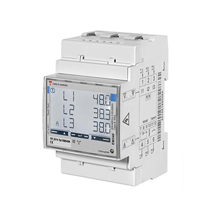 Wallbox Power Metre (3 Phase up to 65A / EM340 / CARLO GAVAZZI)