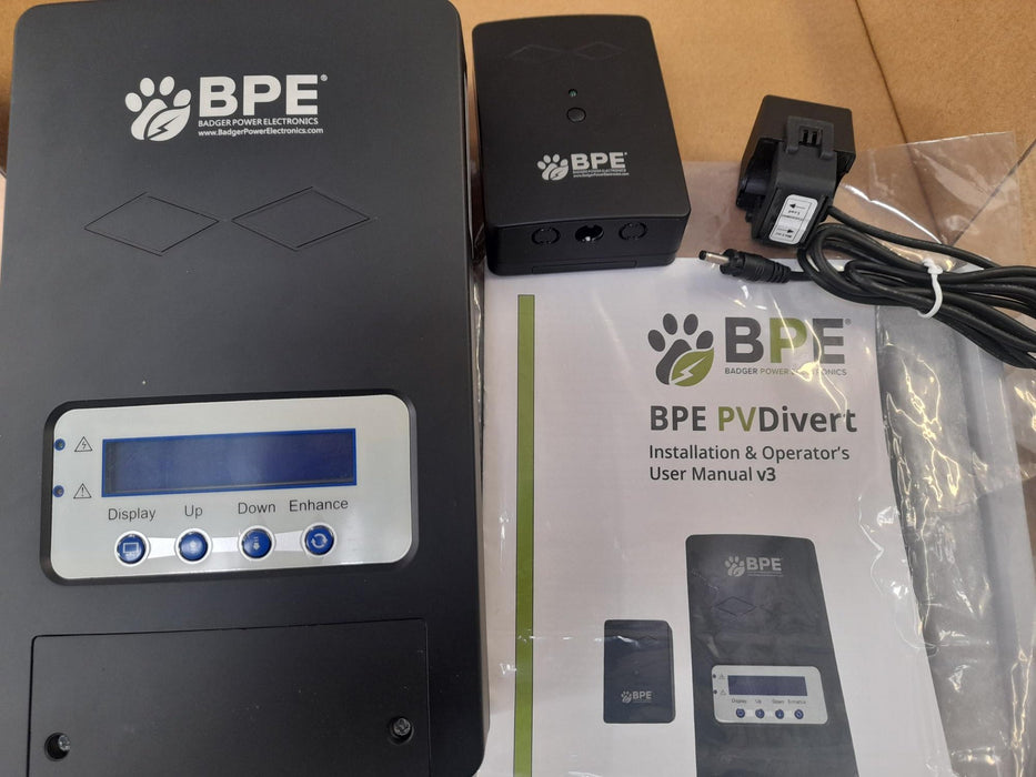 BPE-PVDivert - Wireless Solar Immersion Controller